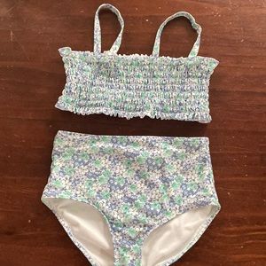 Two piece girls bathing suit Gap